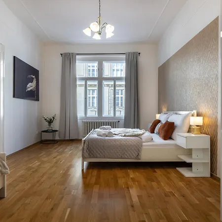 Spacious 2-bedroom In Old Town Apartment Prag